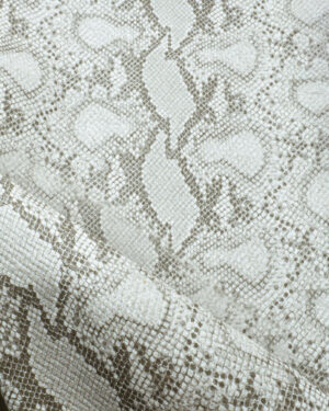 Material sintético SNAKE en color Blanco
