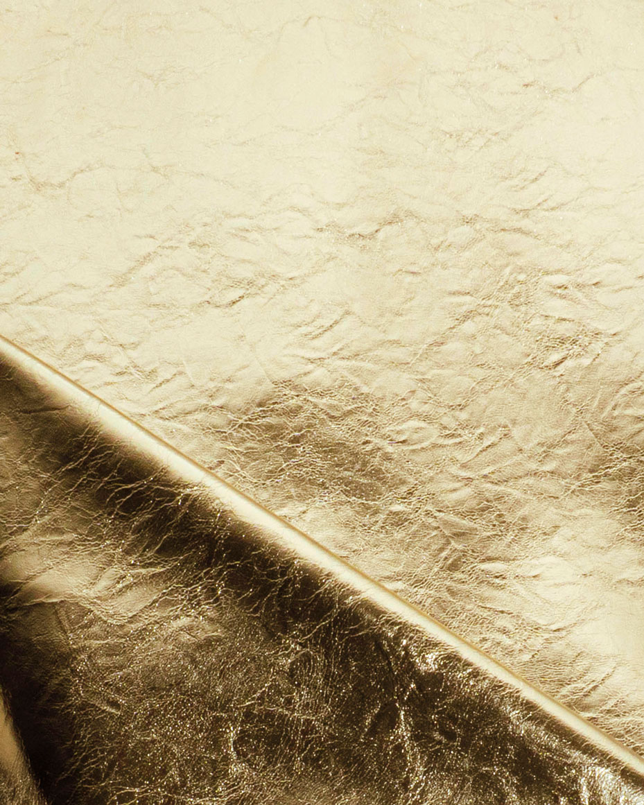 Material sintético ÁGATA en color oro metalizado