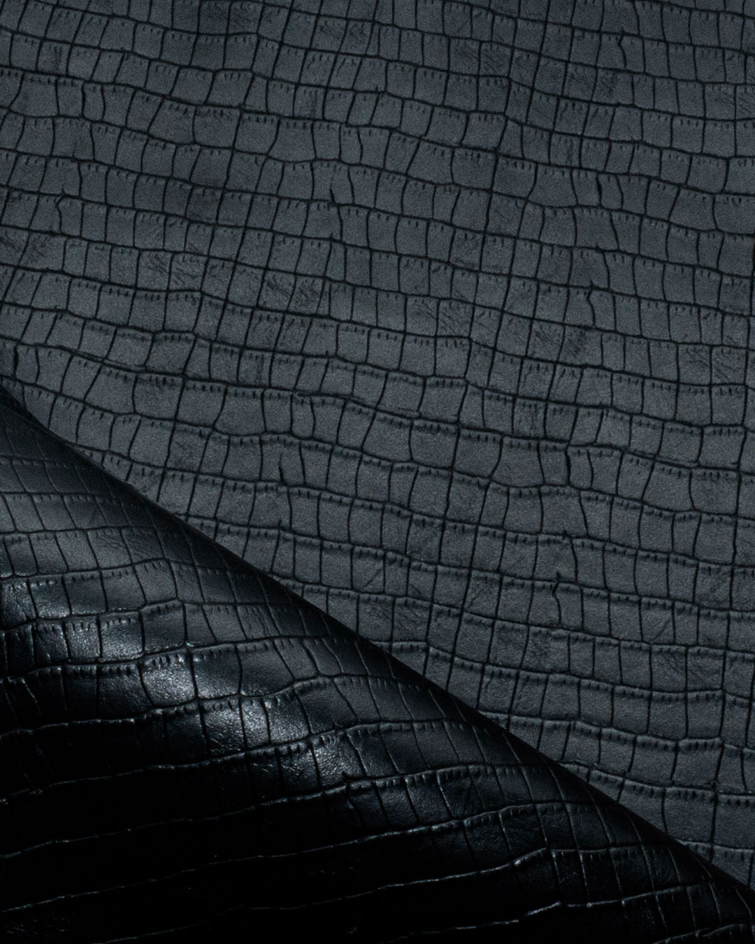 Material sintético LIZARD en color negro